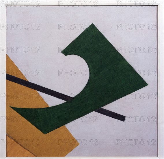 Suprematism composition, 1920s. Artist: Klyun, Ivan Vassilyevich (1873-1942)