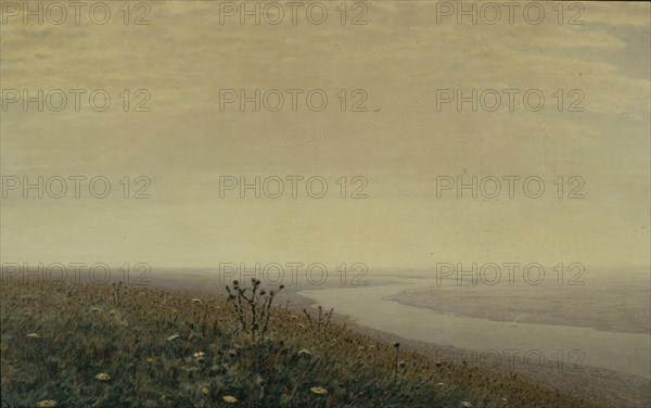 The Dnieper River in the Morning, 1881. Artist: Kuindzhi, Arkhip Ivanovich (1842-1910)