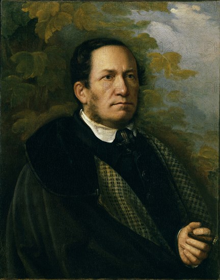 Portrait of Valeryan Zhadovsky, 1843. Artist: Lavrov, Nikolai Andreevich (1820-1875)