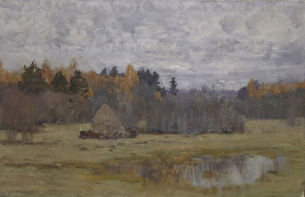 Late Autumn, 1894. Artist: Levitan, Isaak Ilyich (1860-1900)