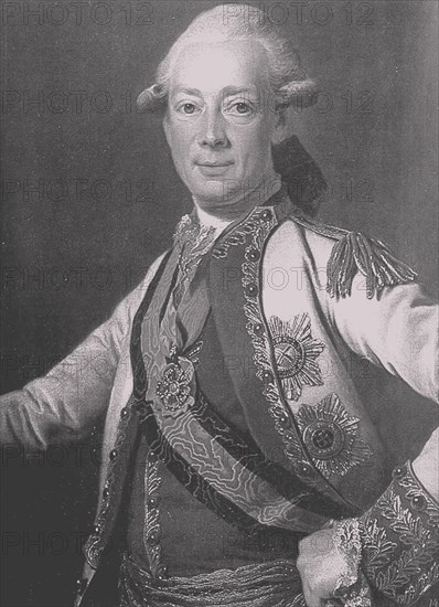 Portrait of Count Ivan Grigoryevich Chernyshyov (1726-1797), 1790. Artist: Levitsky, Dmitri Grigorievich (1735-1822)