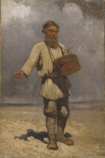 The sower, 1888. Artist: Myasoedov, Grigori Grigoryevich (1834-1911)