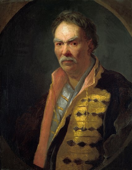 Portrait of a Hetman (Ivan Mazepa?), 1720s. Artist: Nikitin, Ivan Nikitich (1680s-after 1742)