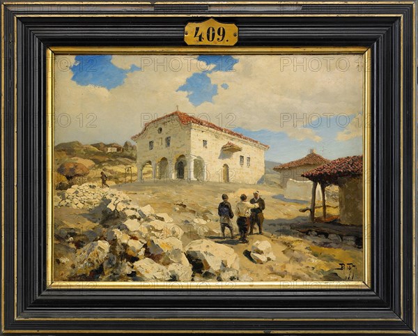 A Church in the Balkans, 1877. Artist: Polenov, Vasili Dmitrievich (1844-1927)