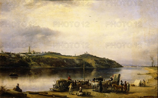 Kiev, 1839. Artist: Shternberg, Vasili Ivanovich (1818-1845)