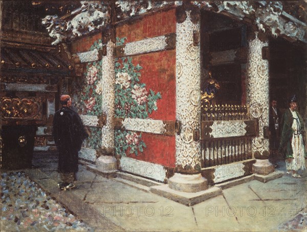 The Shinto Shrine at Nikko, 1903. Artist: Vereshchagin, Vasili Vasilyevich (1842-1904)