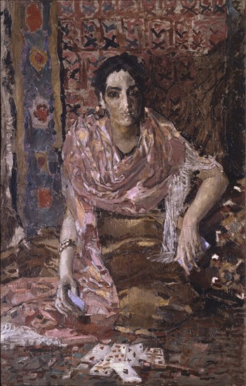 Fortune-teller, 1895. Artist: Vrubel, Mikhail Alexandrovich (1856-1910)