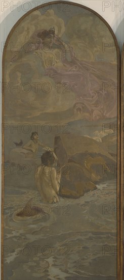 Juno (Triptych The Judgment of Paris), 1893. Artist: Vrubel, Mikhail Alexandrovich (1856-1910)