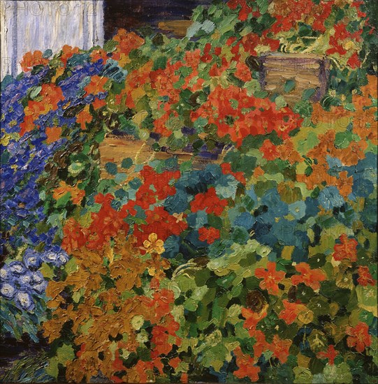 August carpet, 1909. Artist: Yakovlev, Mikhail Nikolayevich (1880-1942)