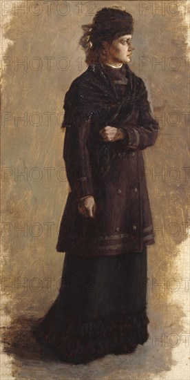 A terrorist. Artist: Yaroshenko, Nikolai Alexandrovich (1846-1898)