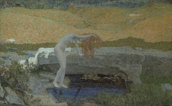 Vanity (La Vanità), 1897. Artist: Segantini, Giovanni (1858-1899)