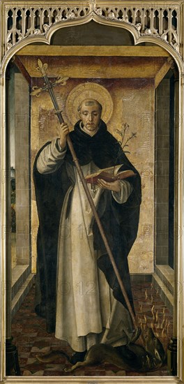 Saint Dominic, 1493-1499. Artist: Berruguete, Pedro (1450-1503)