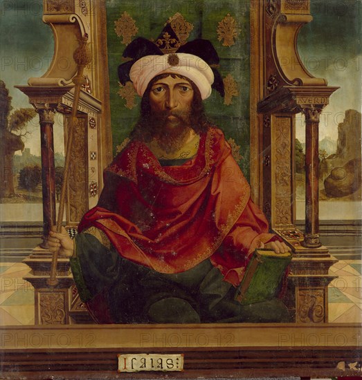 The Prophet Isaiah, c. 1525. Artist: Maestro de Becerril (active Early 16th-century)