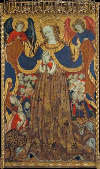 Virgin of Mercy, ca 1430. Artist: Zaortiga, Bonanat (active 15th century)