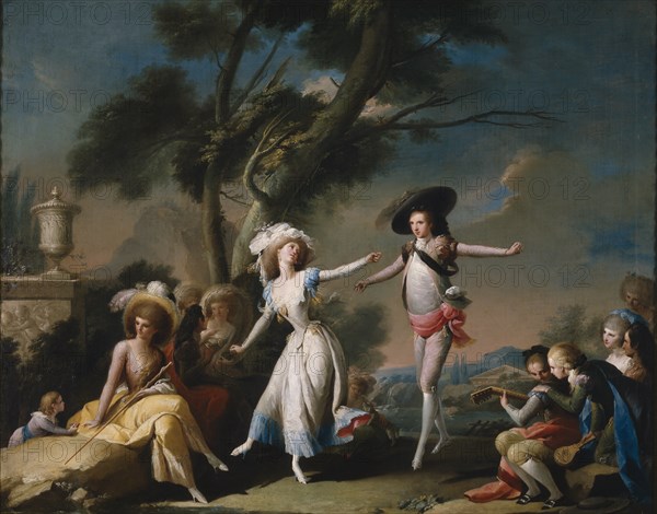 Bolero, c. 1785. Artist: Camarón Boronat, José (1731-1803)