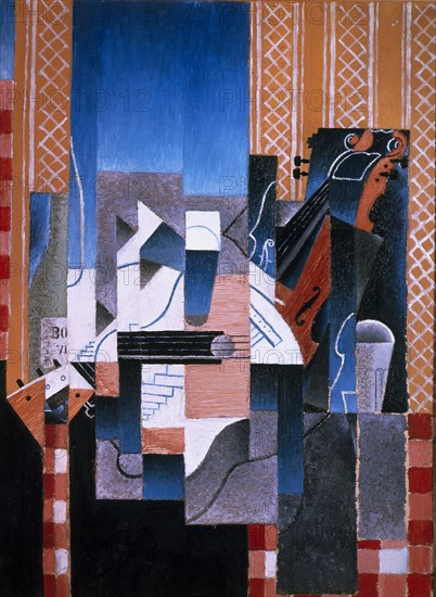 Violin and Guitar, 1913. Artist: Gris, Juan (1887-1927)