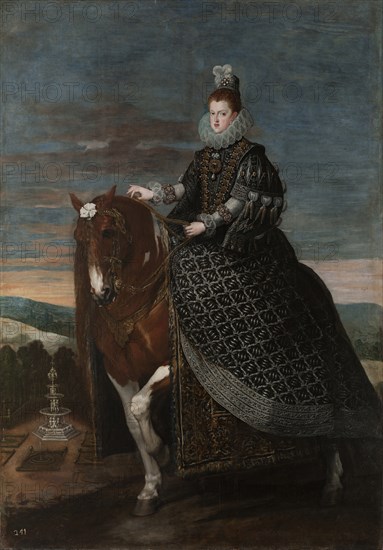 Equestrian Portrait of Margarita of Austria (1584?1611), Between 1630 and 1635. Artist: Velàzquez, Diego (1599-1660)