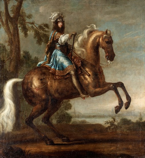 Portrait of Charles XI of Sweden (1655-1697). Artist: Ehrenstrahl, David Klöcker (1629-1698)