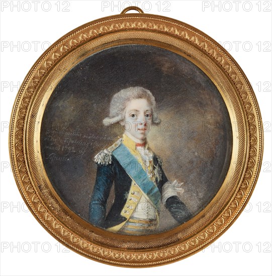 Portrait of Gustav IV Adolf of Sweden, 1792. Artist: Lafrensen, Niclas (1737-1807)