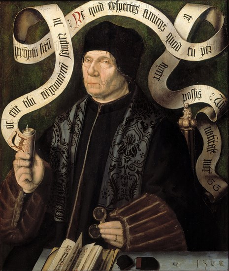 Portrait of Jacob van Driebergen (1436-1509), 1502. Artist: Anonymous