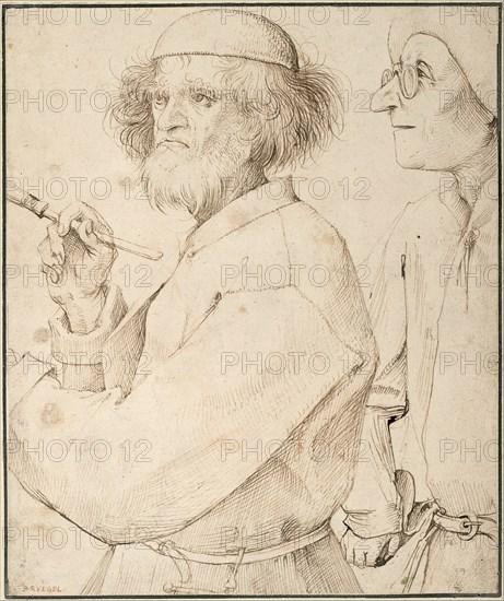 The Painter and the Buyer, c. 1565. Artist: Bruegel (Brueghel), Pieter, the Elder (ca 1525-1569)