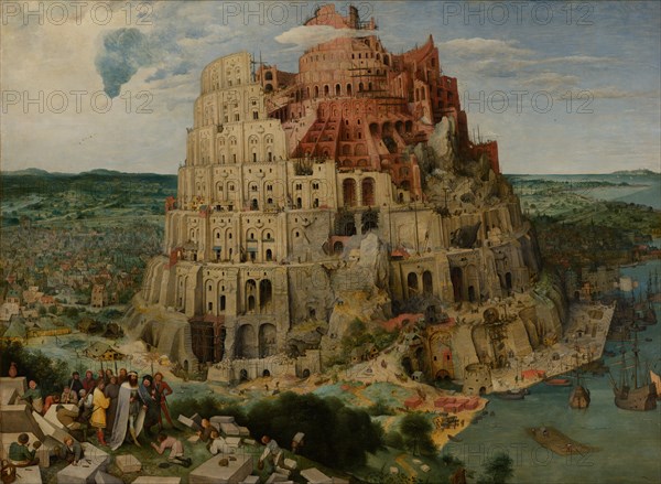 The Tower of Babel, 1563. Artist: Bruegel (Brueghel), Pieter, the Elder (ca 1525-1569)