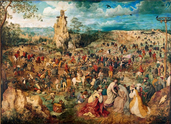 Christ Carrying the Cross, 1564. Artist: Bruegel (Brueghel), Pieter, the Elder (ca 1525-1569)
