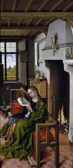 Saint Barbara, 1438. Artist: Campin, Robert (ca. 1375-1444)