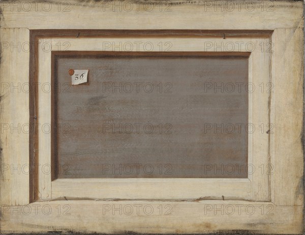 Trompe l'oeil. The Reverse of a Framed Painting, 1668-1672. Artist: Gijsbrechts, Cornelis Norbertus (before 1657-after 1675)