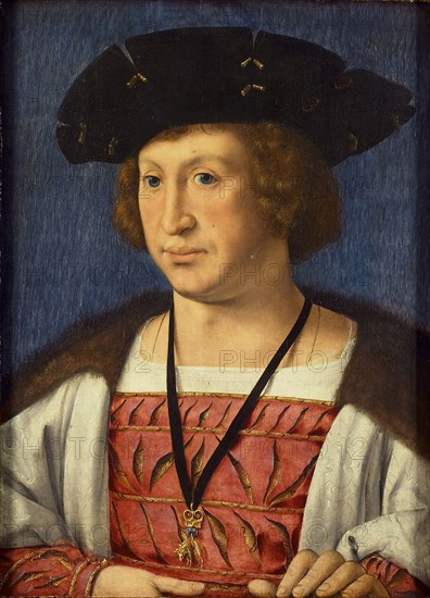 Floris van Egmond (1469-1539), count of Buren, 1536. Artist: Gossaert, Jan (ca. 1478-1532)