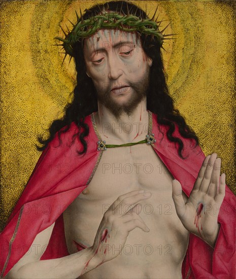 Christ Crowned with Thorns, ca 1470. Artist: Bouts, Dirk (1410/20-1475)