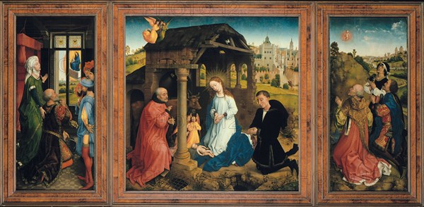 The Middelburg Altar, c. 1450. Artist: Weyden, Rogier, van der (ca. 1399-1464)