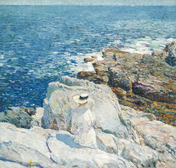 The South Ledges, Appledore, 1913. Artist: Hassam, Childe (1859-1935)