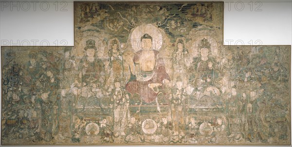 Bhaisajyaguru, the buddha of healing and medicine, ca 1319. Artist: Anonymous