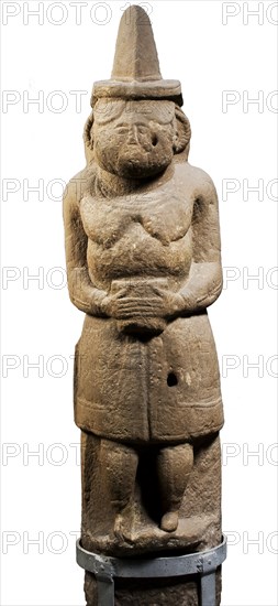 Idol or Stone woman (kamennaya baba), 12th century. Artist: Anthropomorphic stelaes