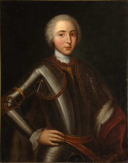 Portrait of Prince Nikolay Fyodorovich Golitsyn (1728-1780), 1750s. Artist: Anonymous