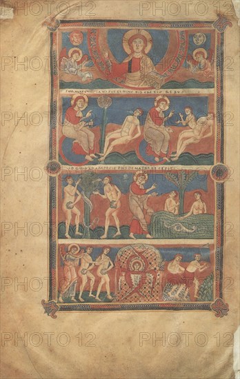 The Pantheon Bible, 1125-1130. Artist: Anonymous