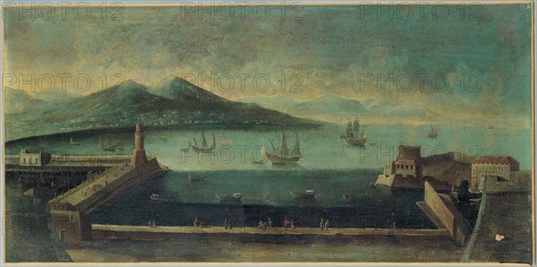 View of Argostoli on the island of Cephalonia, ca 1770-1790. Artist: Anonymous