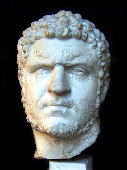 Caracalla, 3rd cen. AD. Artist: Art of Ancient Rome, Classical sculpture