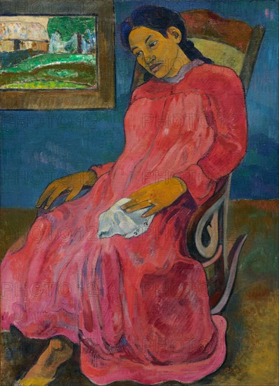 Faaturuma (Melancholic), 1891. Artist: Gauguin, Paul Eugéne Henri (1848-1903)
