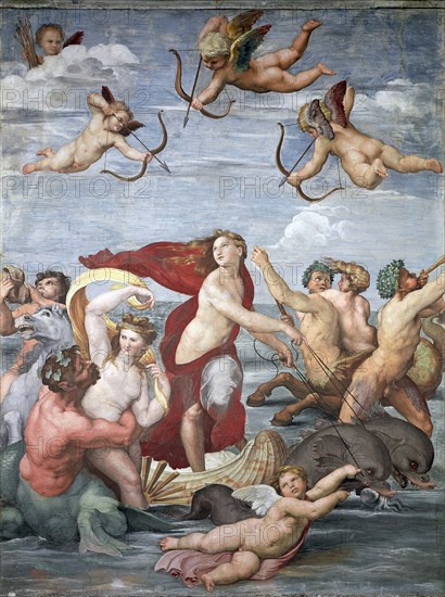 Triumph of Galatea, c. 1512. Artist: Raphael (1483-1520)