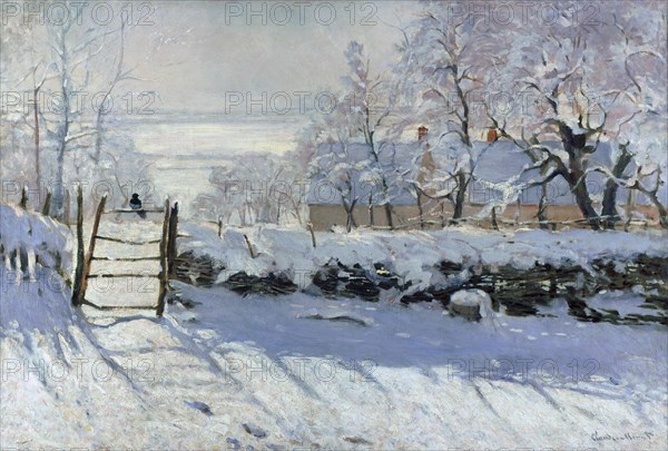 The Magpie, 1869. Artist: Monet, Claude (1840-1926)