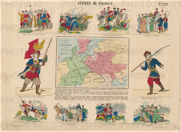 Polish war, 1831. Artist: Anonymous