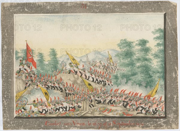 The Siege of Varna on September 1828, 1829. Artist: Anonymous