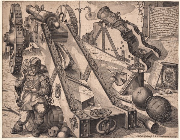 Artillery Cannon, 1636. Artist: Cranach, Ulrich von (active 17th century)