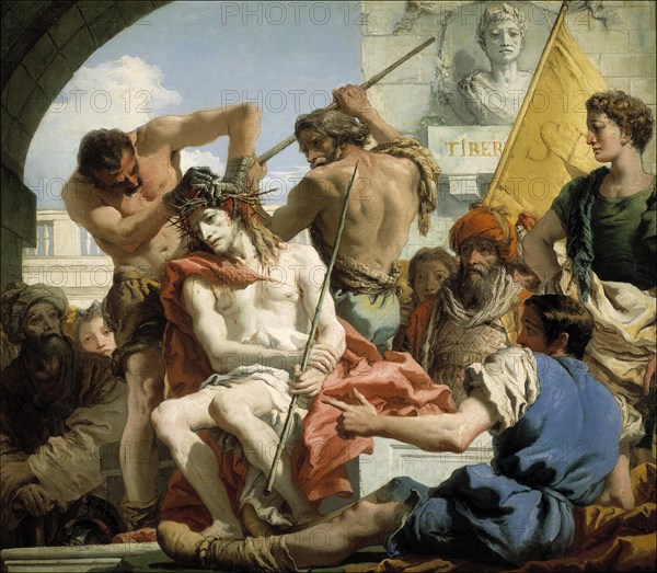 Christ Crowned with Thorns, 1772. Artist: Tiepolo, Giandomenico (1727-1804)