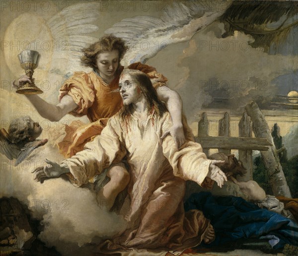 The Agony in the Garden, 1772. Artist: Tiepolo, Giandomenico (1727-1804)