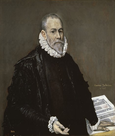 Portrait of a Physician, 1582-1585. Artist: El Greco, Dominico (1541-1614)