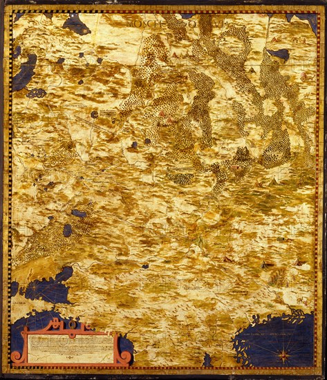 Russia Moscovia, c. 1565. Artist: Danti, Egnazio (1536-1586)