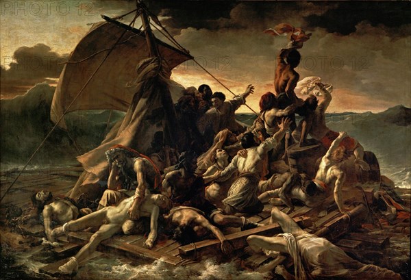 The Raft of the Medusa (Le Radeau de la Méduse), 1818-1819. Artist: Géricault, Théodore (1791-1824)